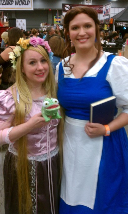 Ran into a cute Rapunzel!