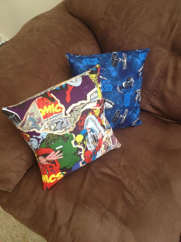 Pillows are a really fantastic project to get your feet wet! 