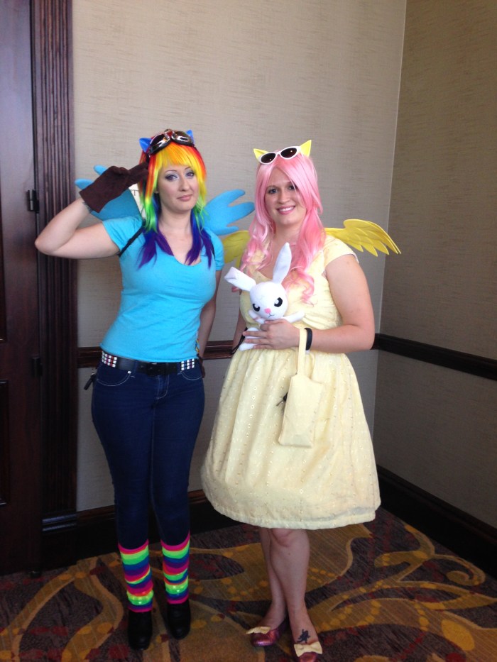 Mitsu Bunny as Rainbow Dash. 