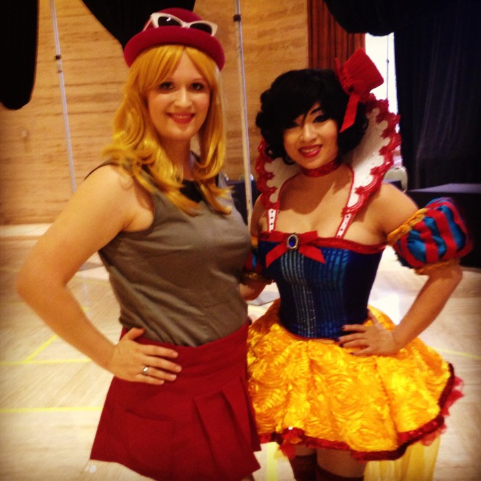 Ran into the lovely Yaya Han while I was wandering about! 