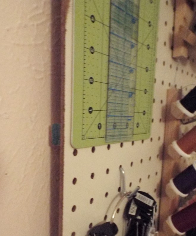 DIY Pegboard Organization – The Geeky Seamstress