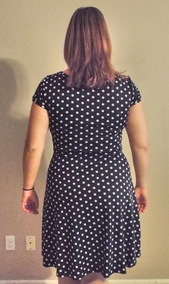 Polka dot back